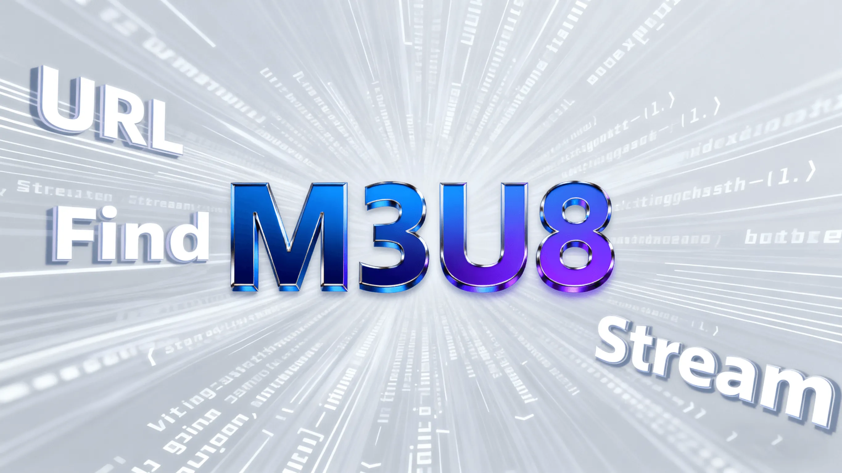 วิธีที่ดีที่สุดในการค้นหาที่อยู่ M3U8